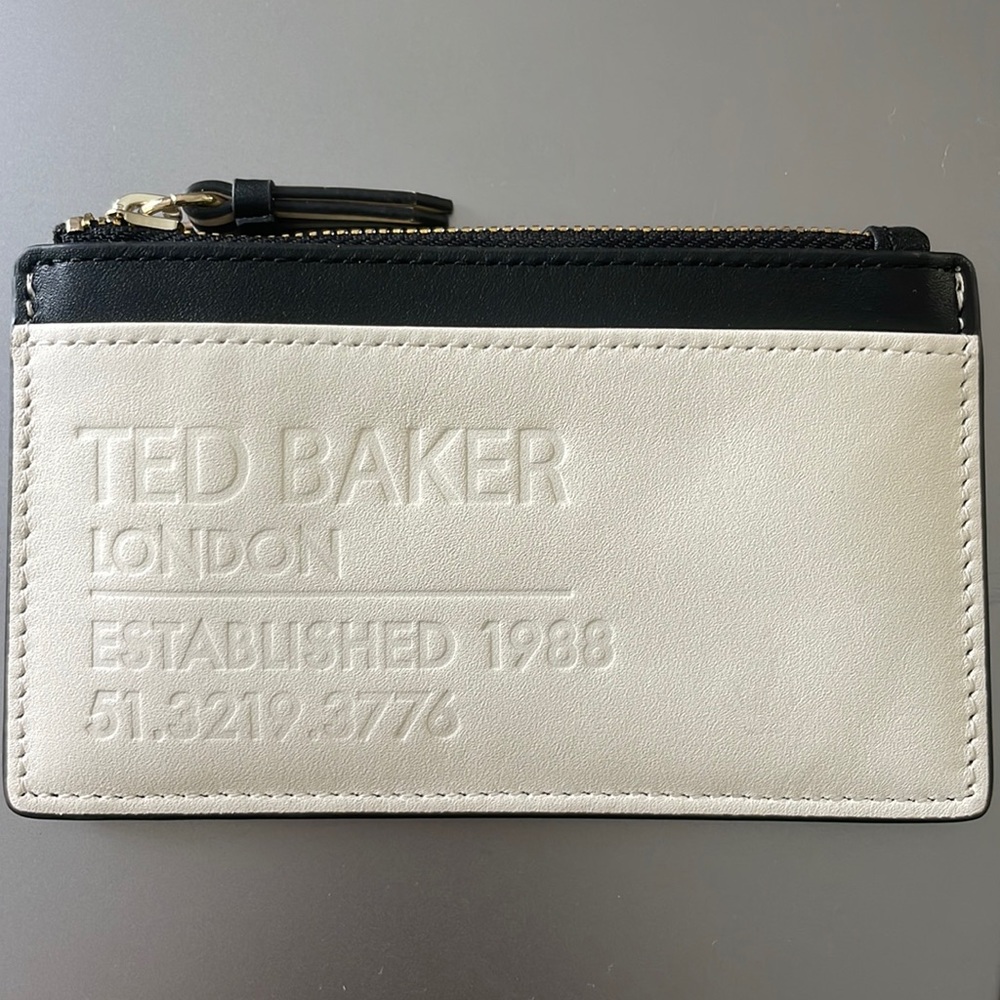 NWT Ted Baker Embossed Cardholder